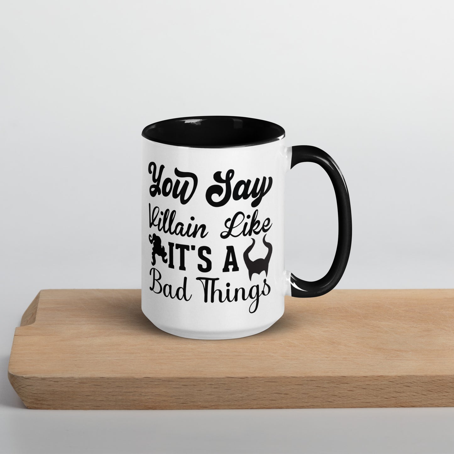 Chillin Villain Mug with Color Inside