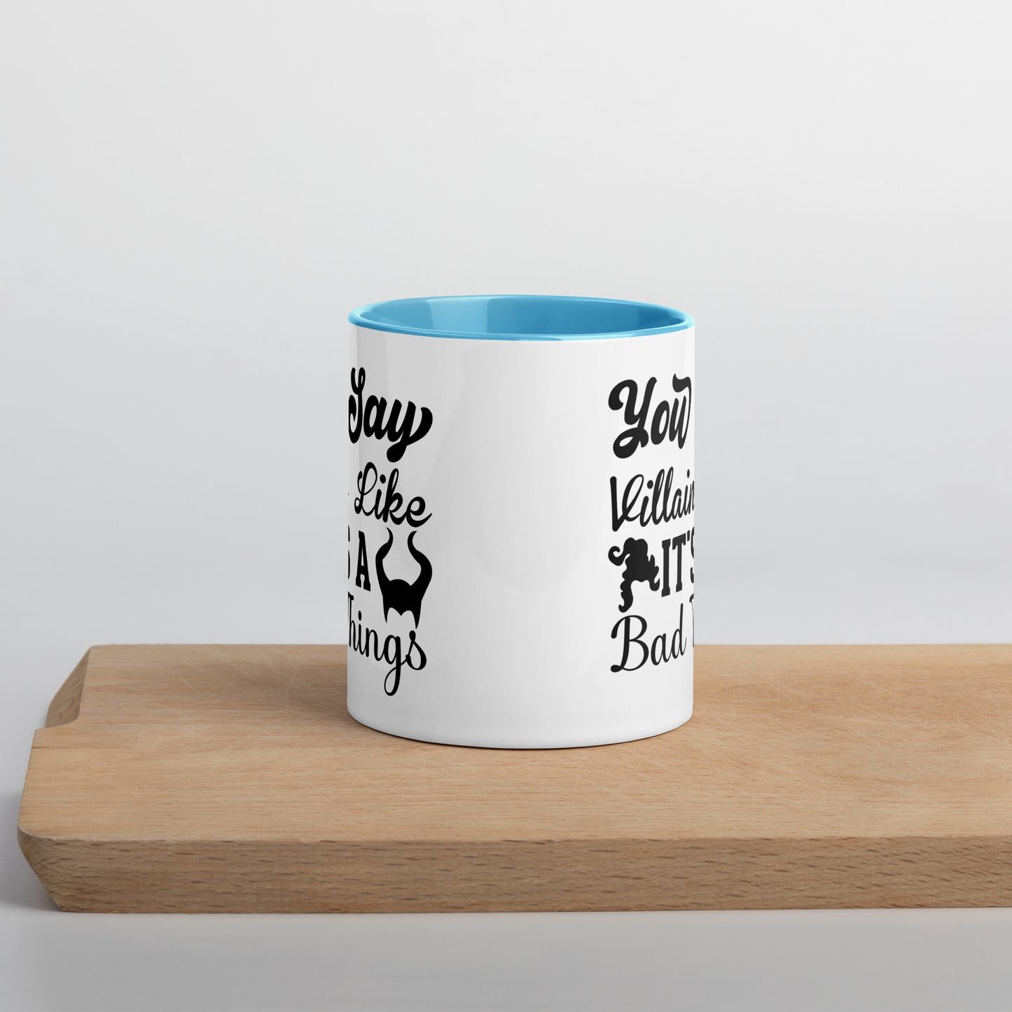 Chillin Villain Mug with Color Inside