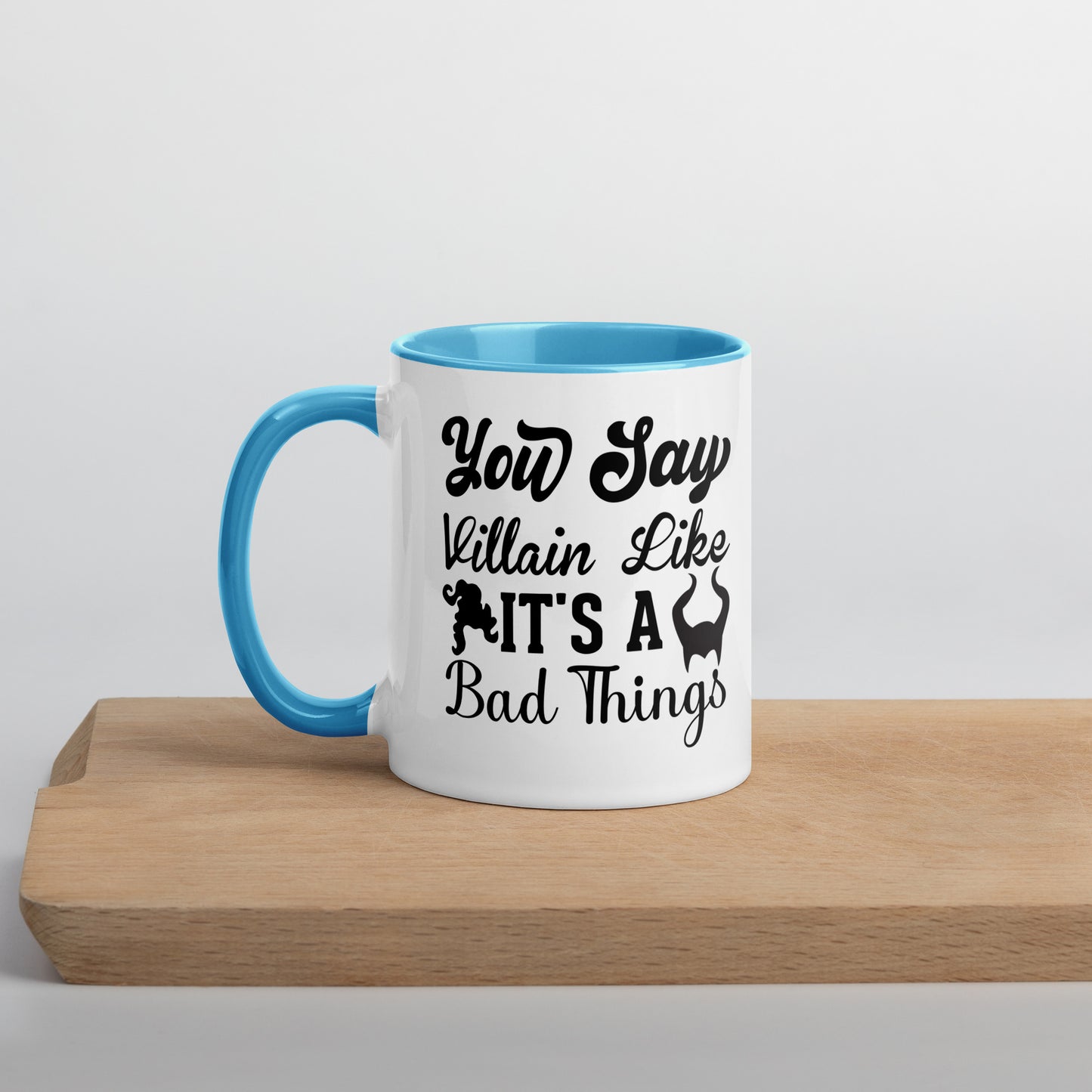 Chillin Villain Mug with Color Inside