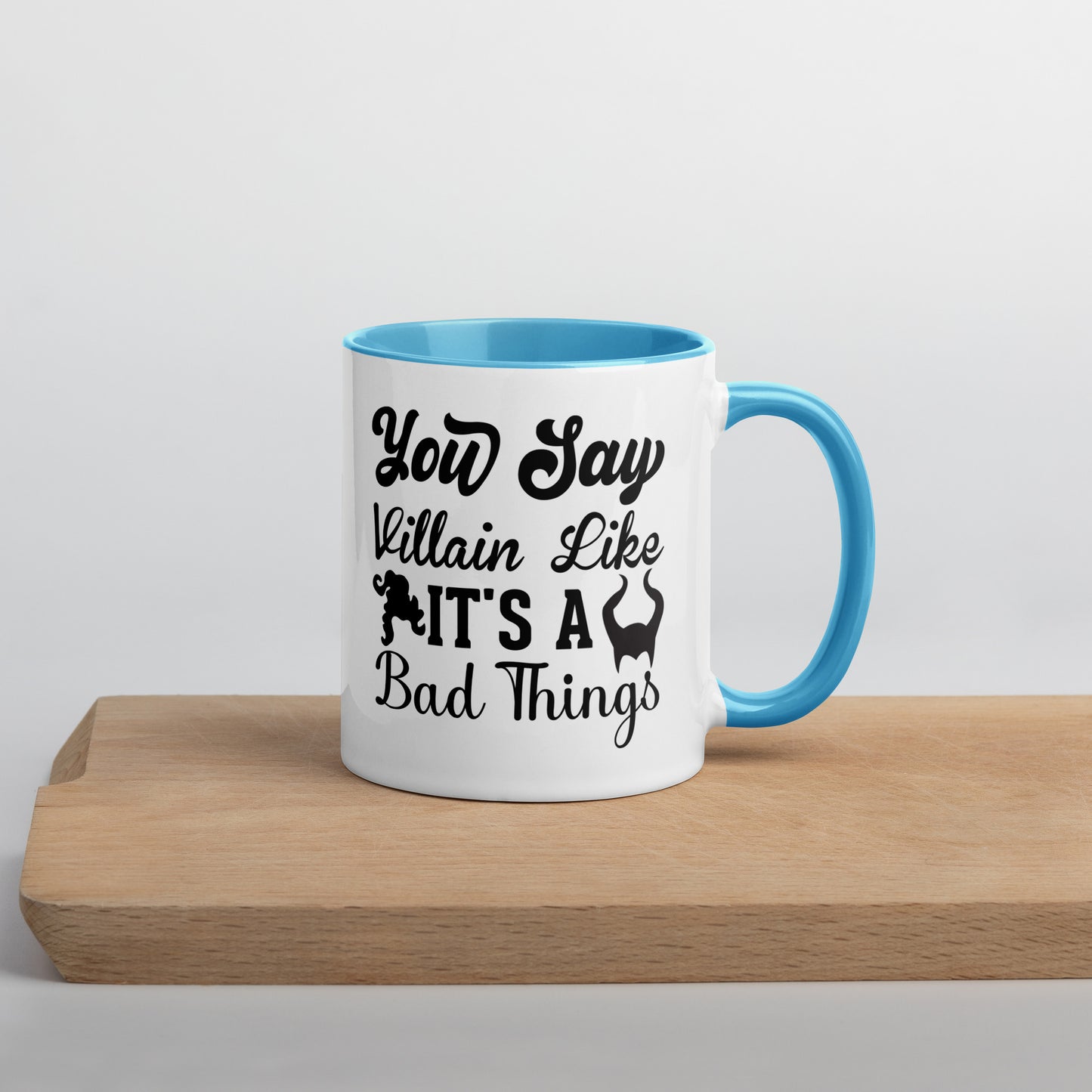 Chillin Villain Mug with Color Inside