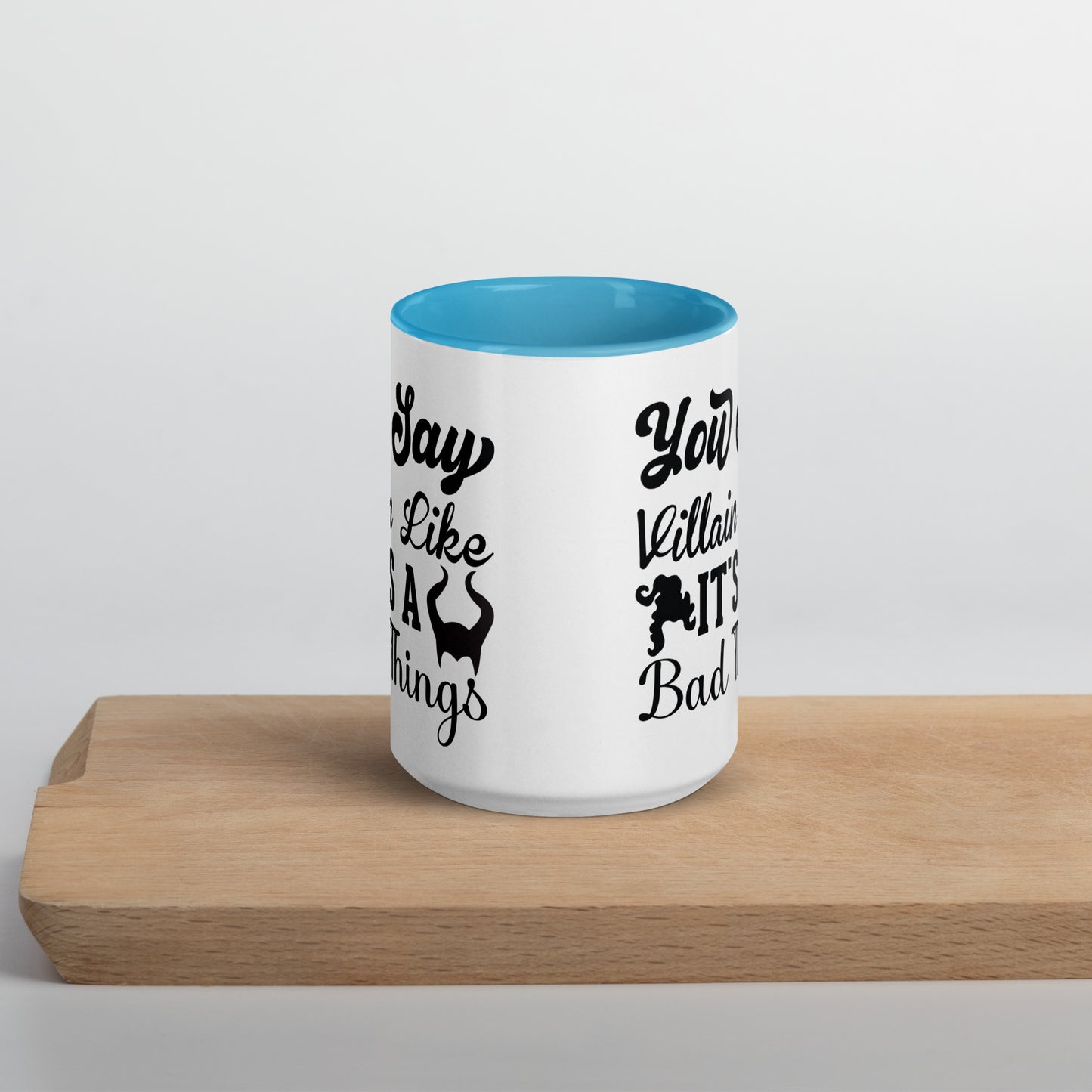 Chillin Villain Mug with Color Inside