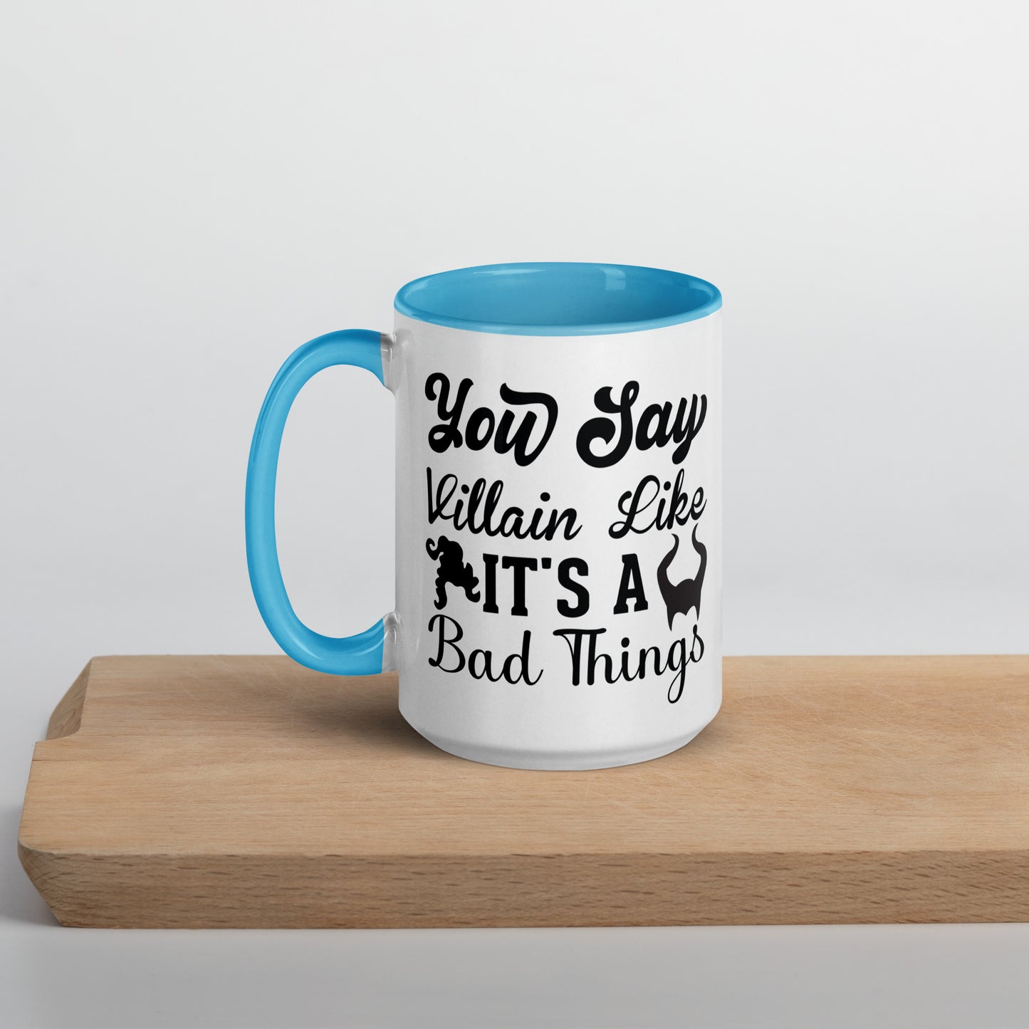 Chillin Villain Mug with Color Inside