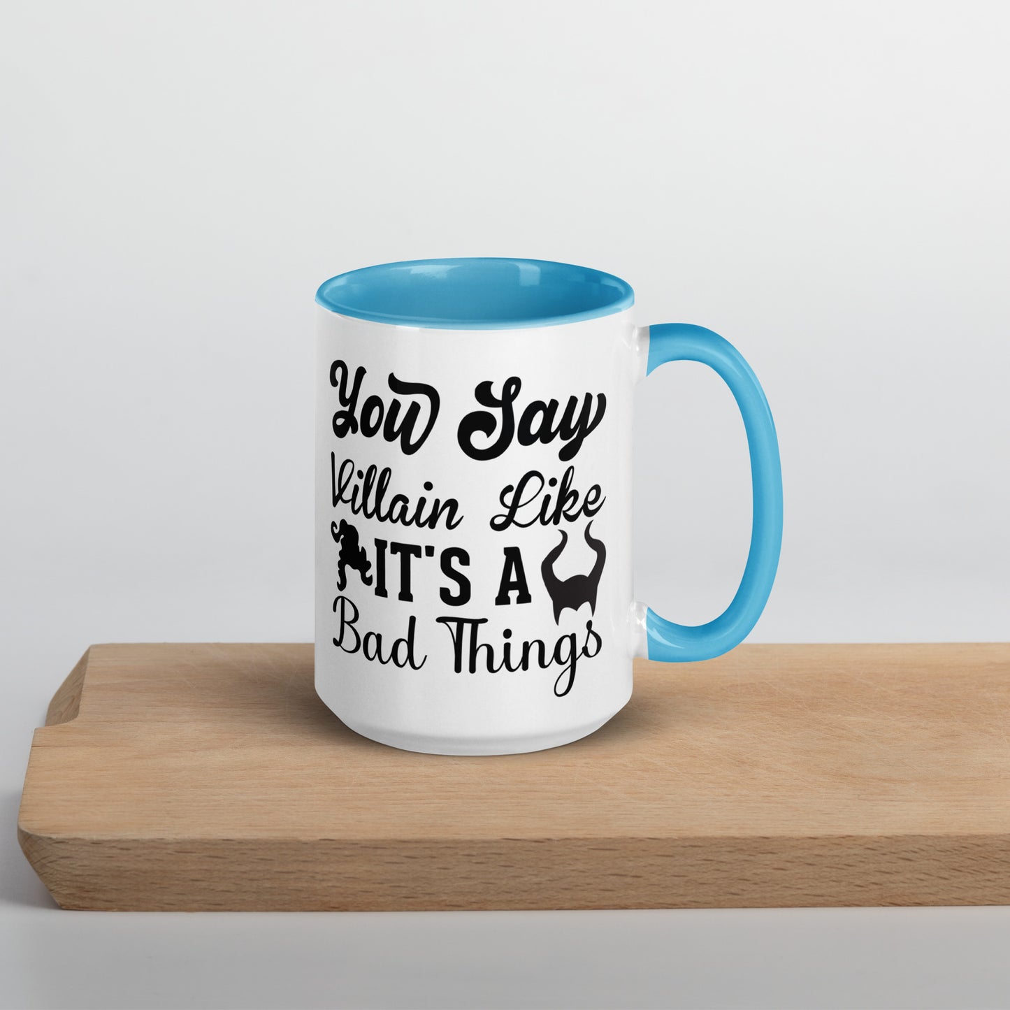 Chillin Villain Mug with Color Inside
