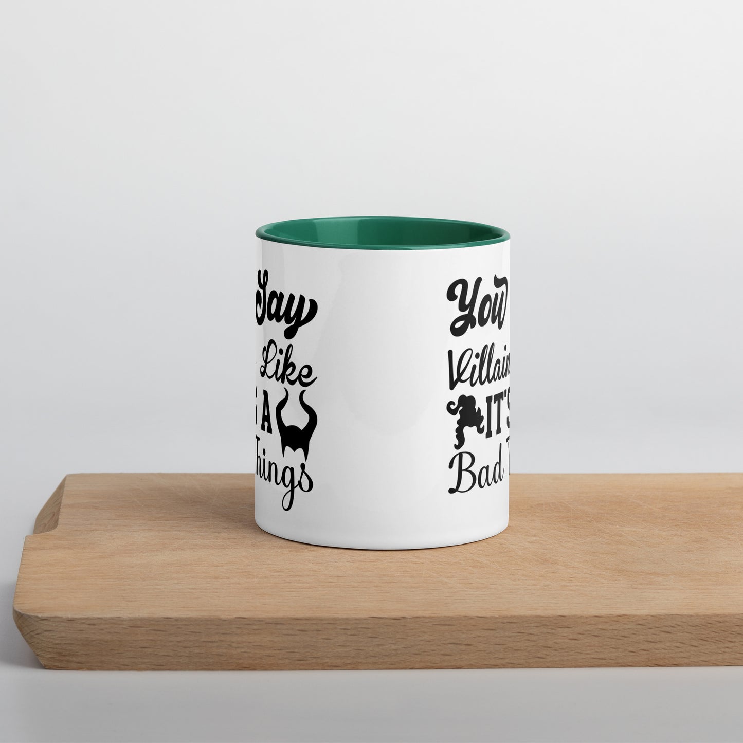 Chillin Villain Mug with Color Inside