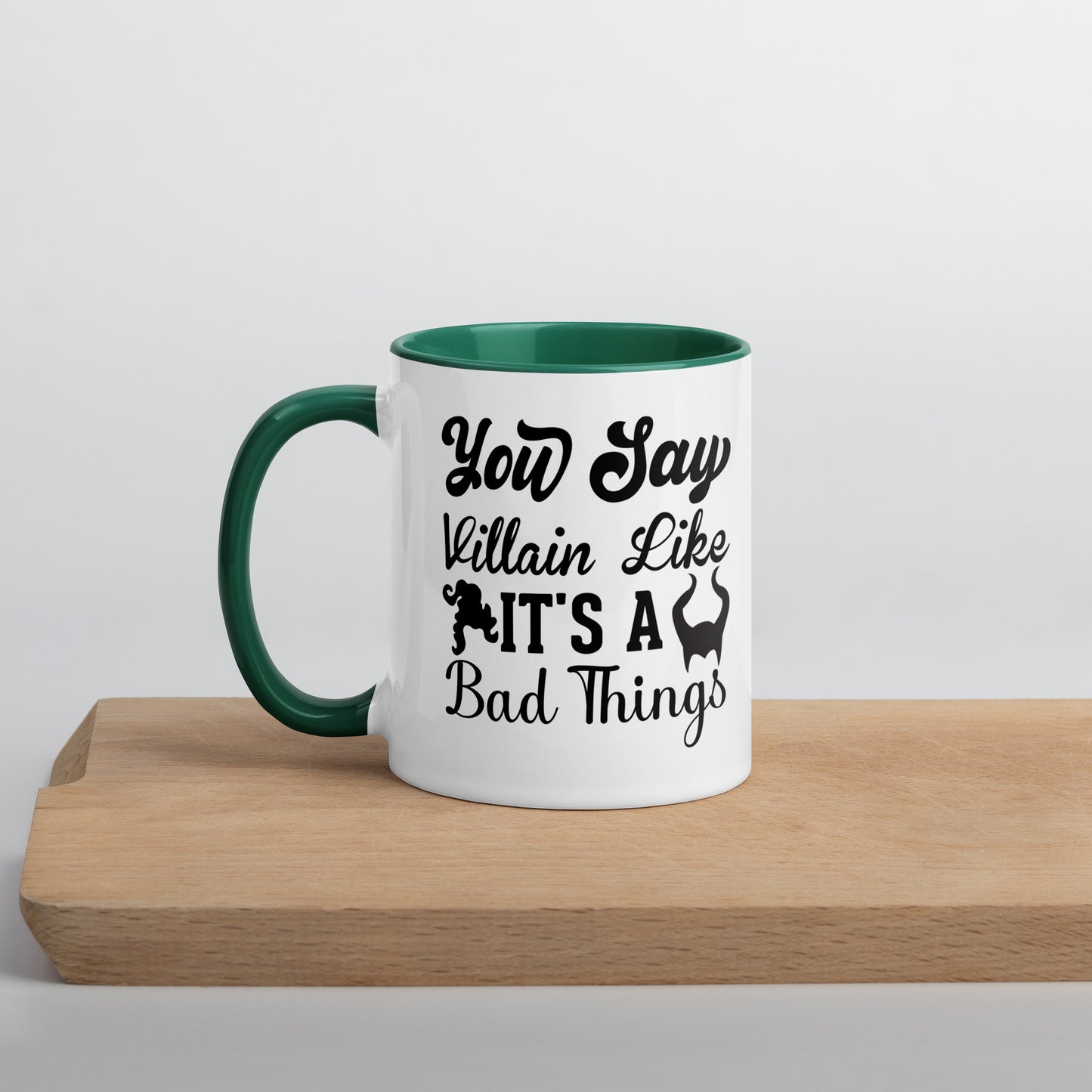 Chillin Villain Mug with Color Inside