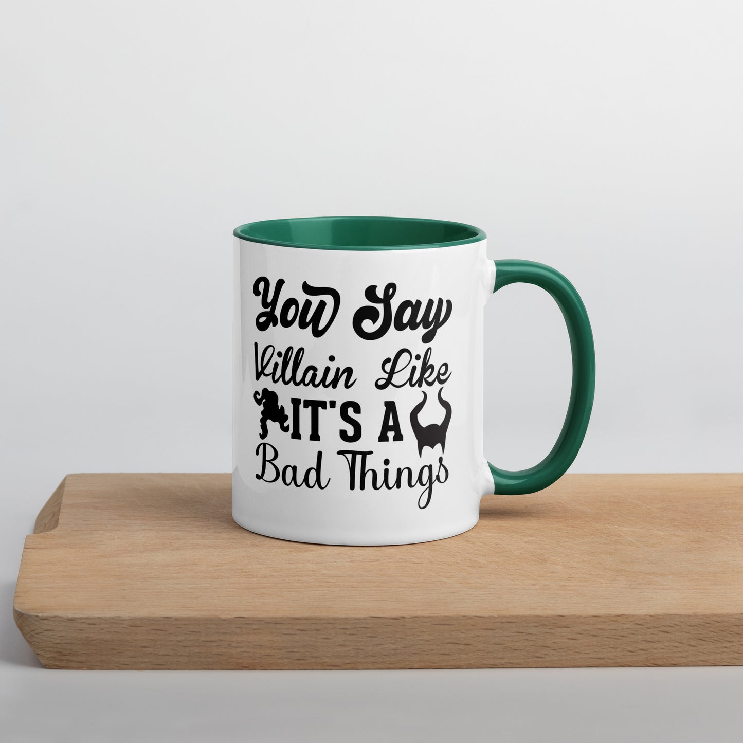 Chillin Villain Mug with Color Inside