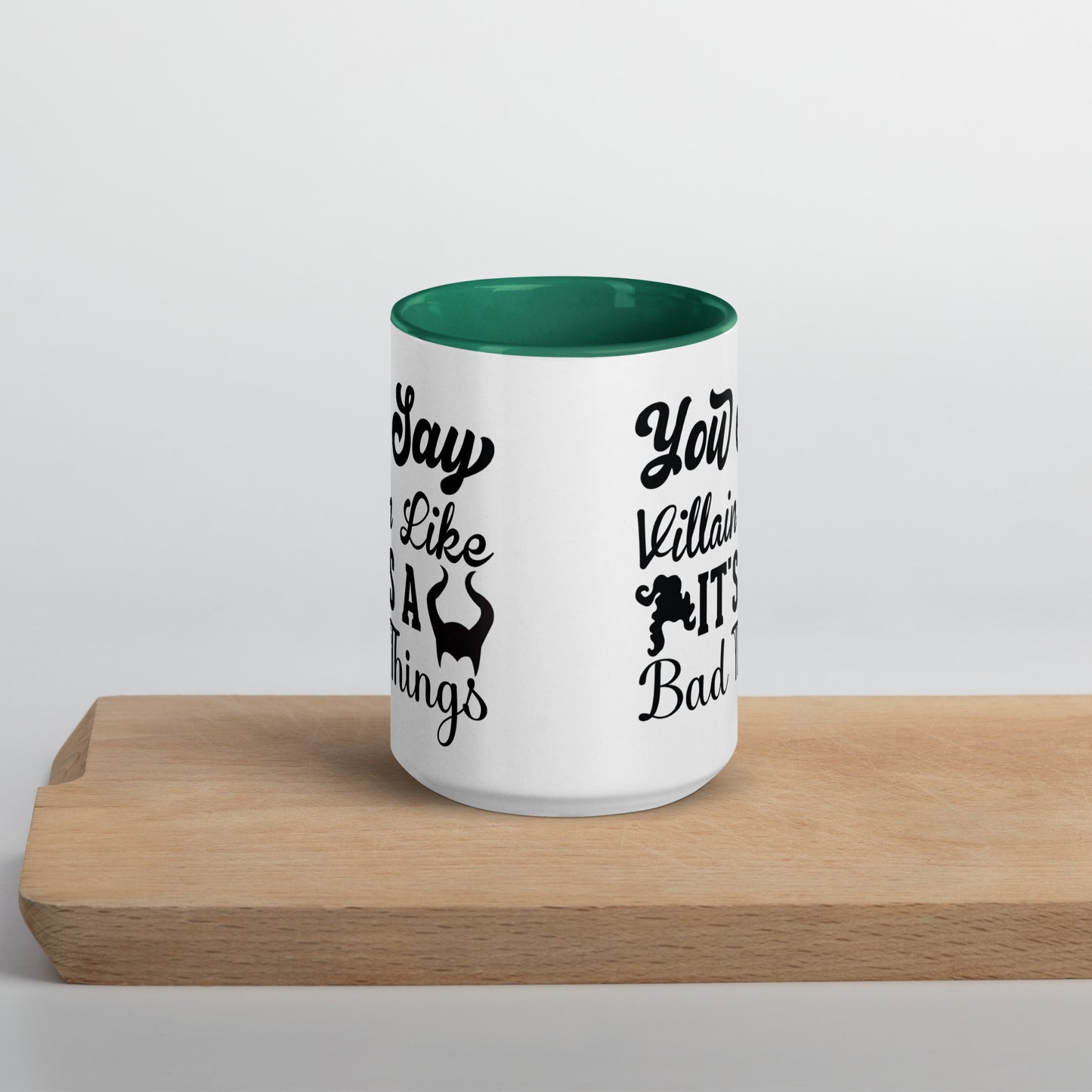Chillin Villain Mug with Color Inside