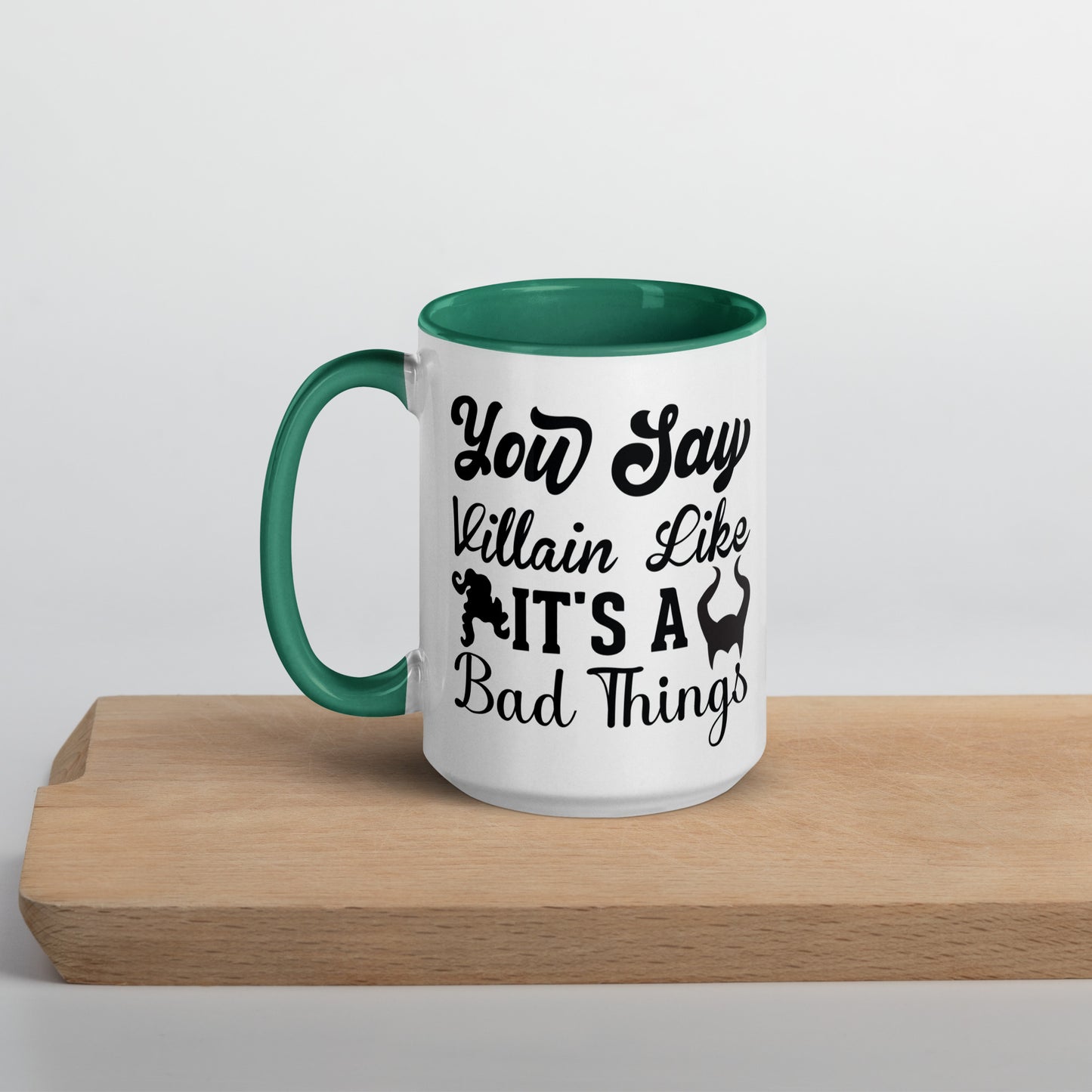 Chillin Villain Mug with Color Inside