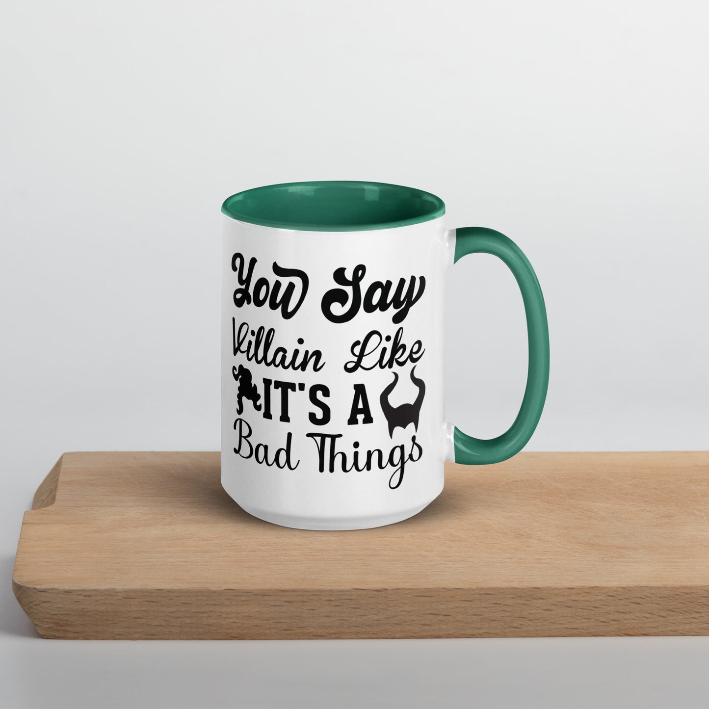 Chillin Villain Mug with Color Inside