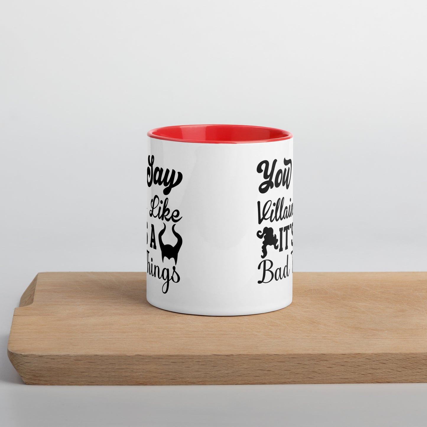 Chillin Villain Mug with Color Inside