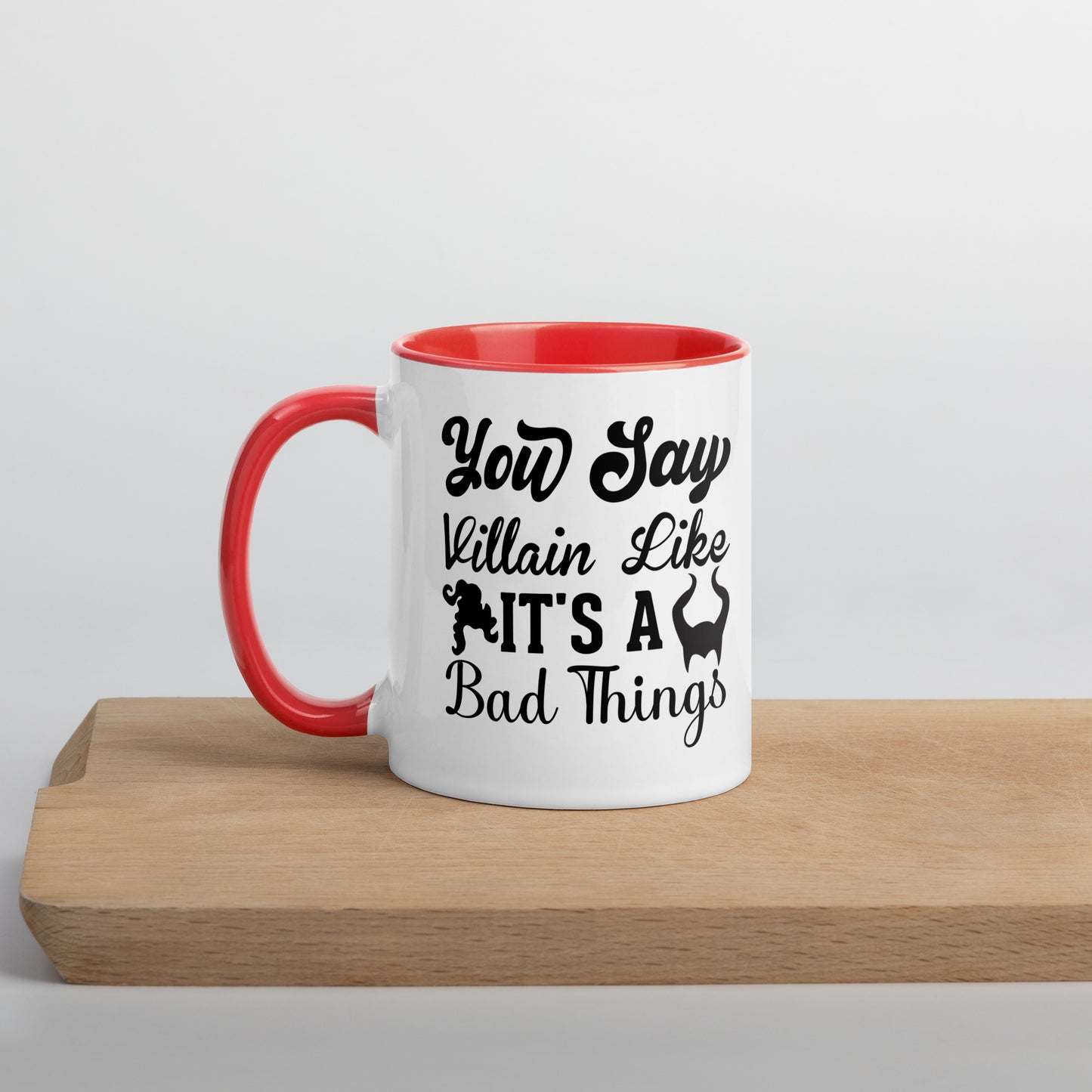 Chillin Villain Mug with Color Inside