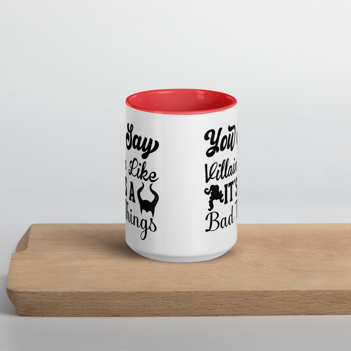 Chillin Villain Mug with Color Inside