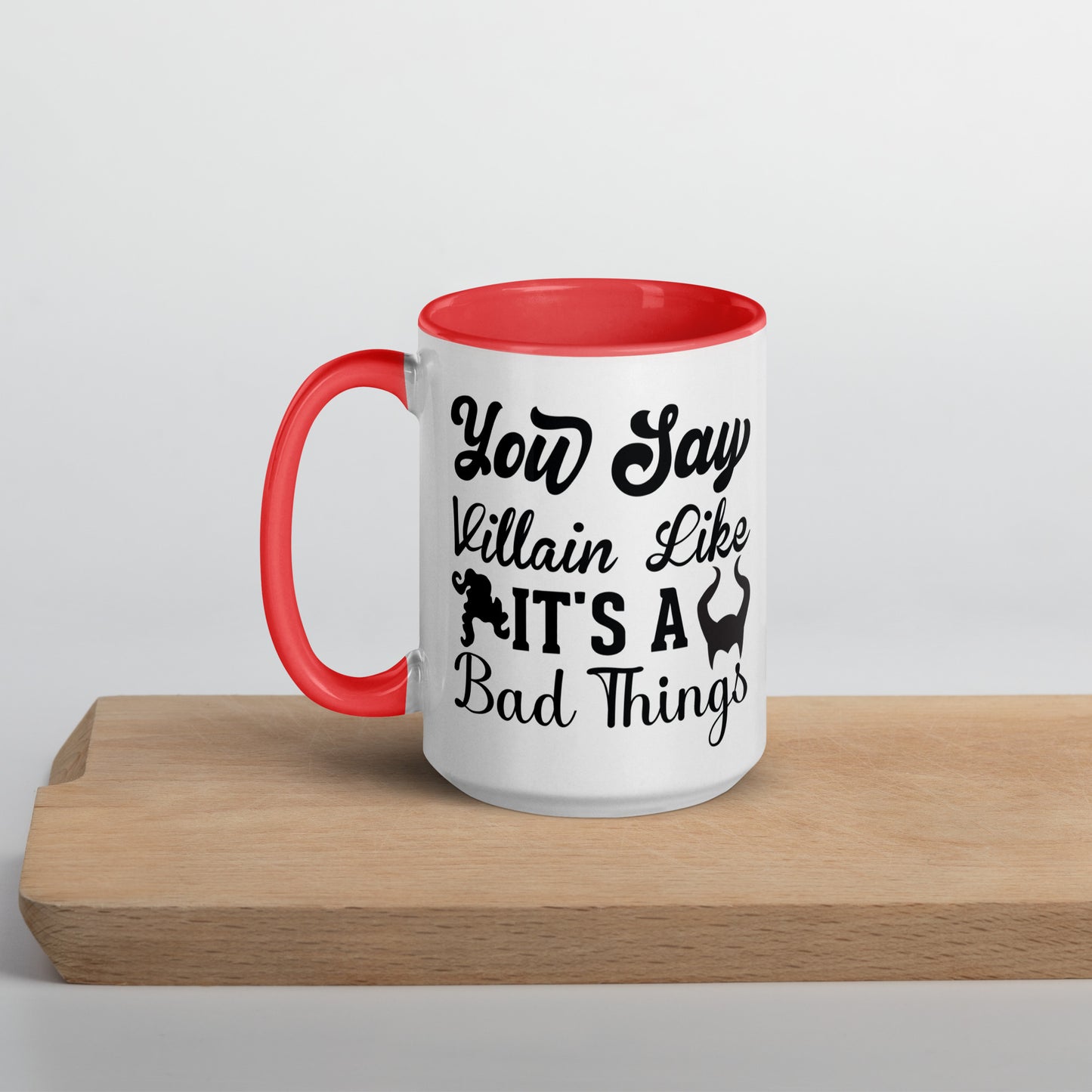 Chillin Villain Mug with Color Inside