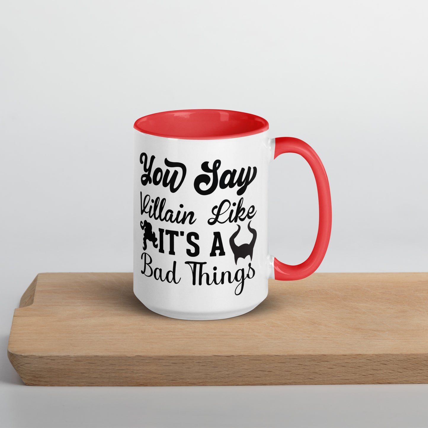 Chillin Villain Mug with Color Inside