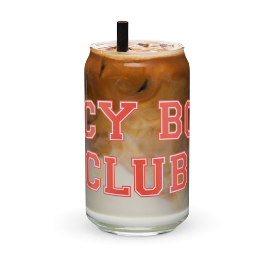 Spicy Book Club Glass