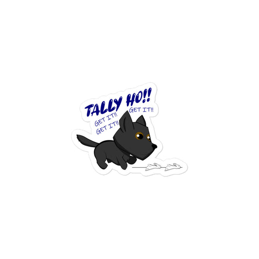 Tally Ho Black Shepherd Sticker