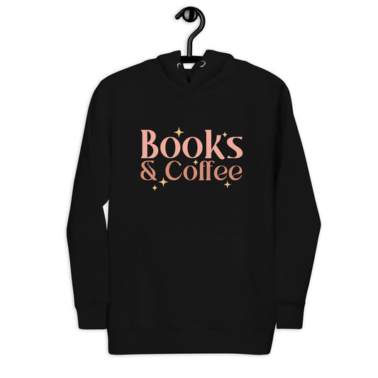 Books & Coffee Unisex Hoodie