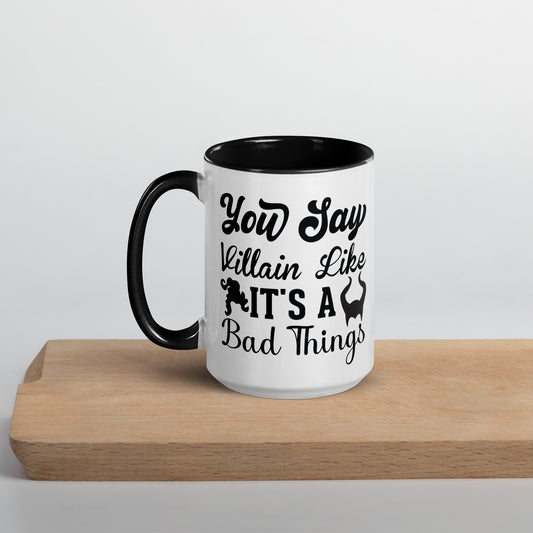 Chillin Villain Mug with Color Inside